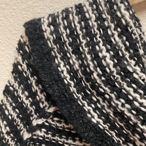 Free People Engineer Stripe Cowl Neck Sweater Small - Picture 3 of 5